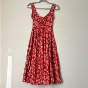Effie’s Heart Sonnet Dress Lobster Print